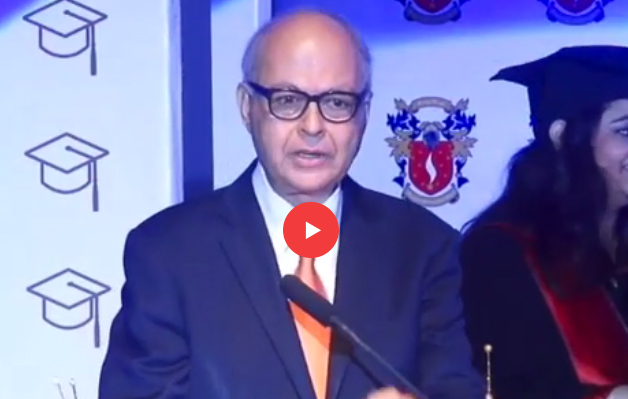 Mr Ranjit Shahani speech on Graduation Day 2016 - SIS